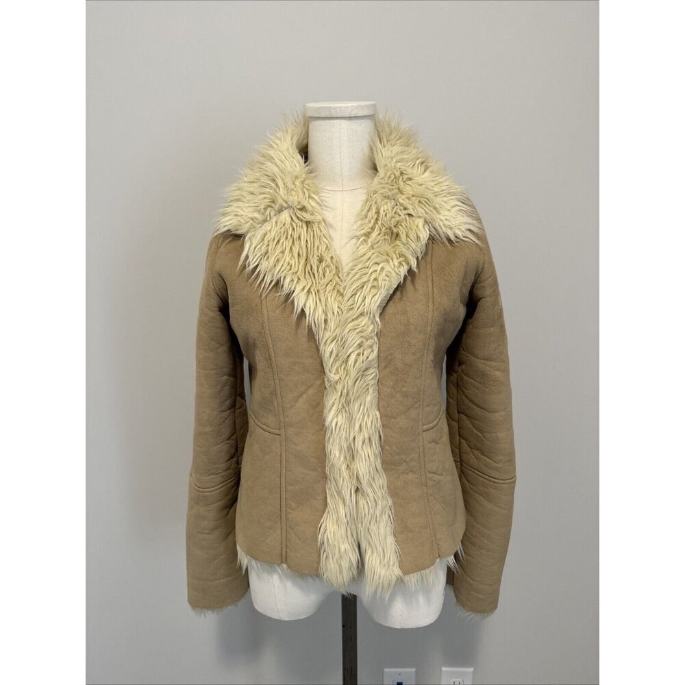 Antoni And Alison Nouveau Edition Size 10 Faux Fur Coat